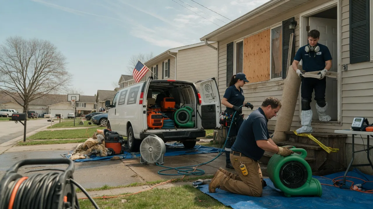 Water Damage Restoration in Hoyt, KS near me
